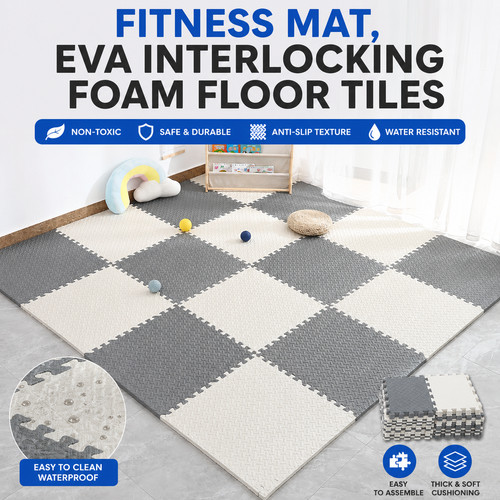 Large soft eva foam mat - large,