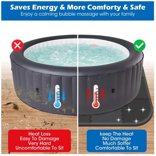 Large hot tub - hot,