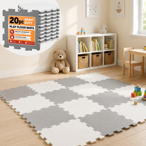 20pc large grey white - large,
