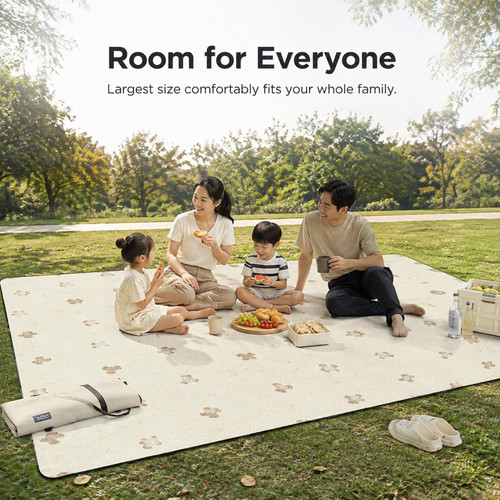 Foam outdoor mat bear - foam,